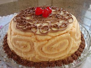 Torta de Rocambole Gelada, sobremesa perfeita, faça hoje