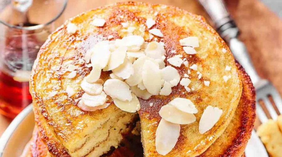 Deliciosas Panquecas de Farinha de Amêndoas