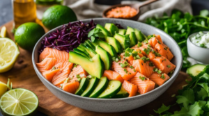 Receita de Bowl de Salmão e Abacate: Leve, Saudável e Cheia de Sabor!